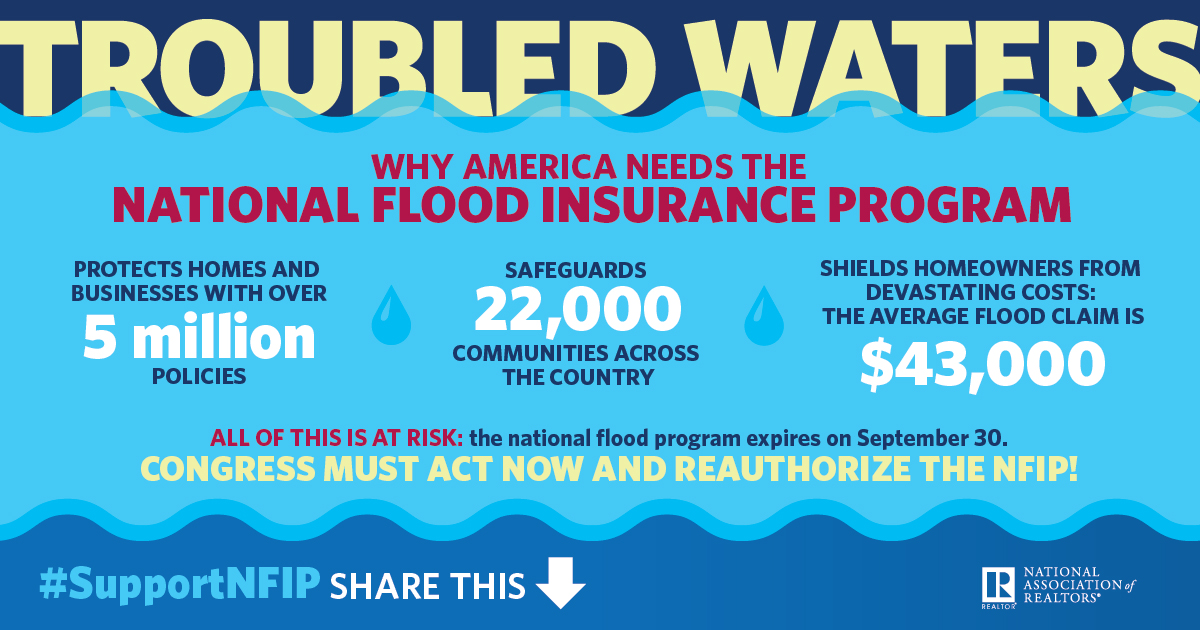 REALTORS® Warn of Doomsday if Flood Insurance Expires