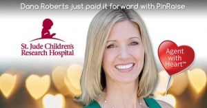Real Estate Professional Dana Roberts Continues Giving Spirit with Another Generous Donation to the St. Jude Children's Research Hospital on Behalf of Her Client with the Agent with Heart Program